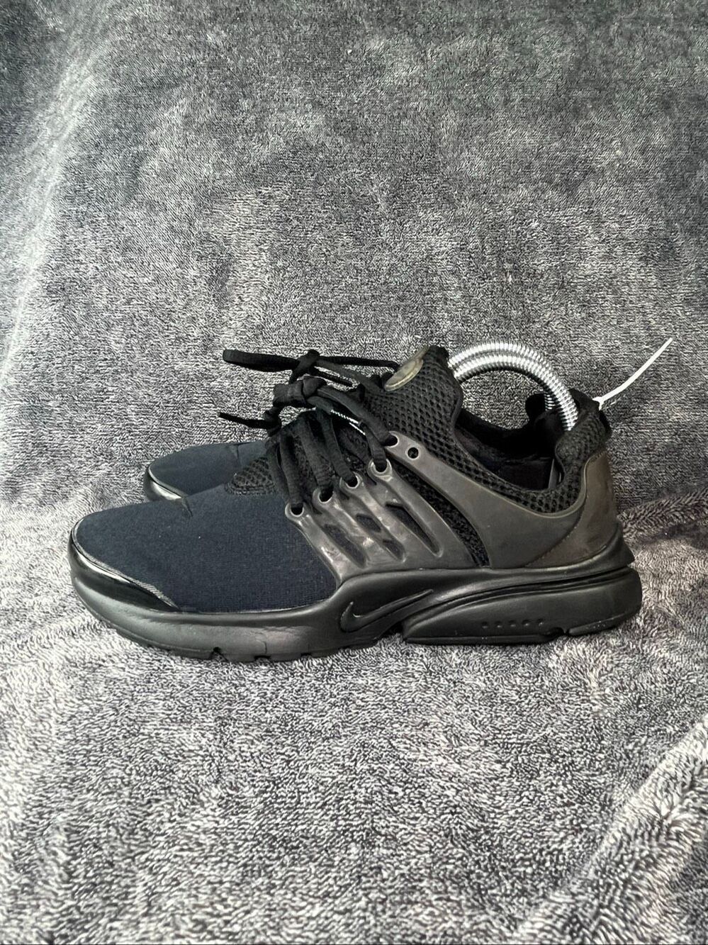 Nike Air Presto Triple Black Running Shoes GS Size 7Y Womens 8.5